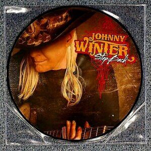 johnny winter step back new limited ed. pix disc lp - blues rock texas guitar